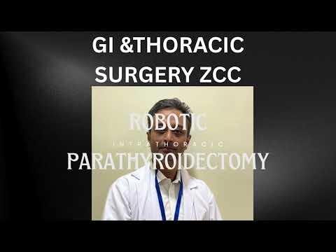 Robotic intrathoracic parathyroidectomy